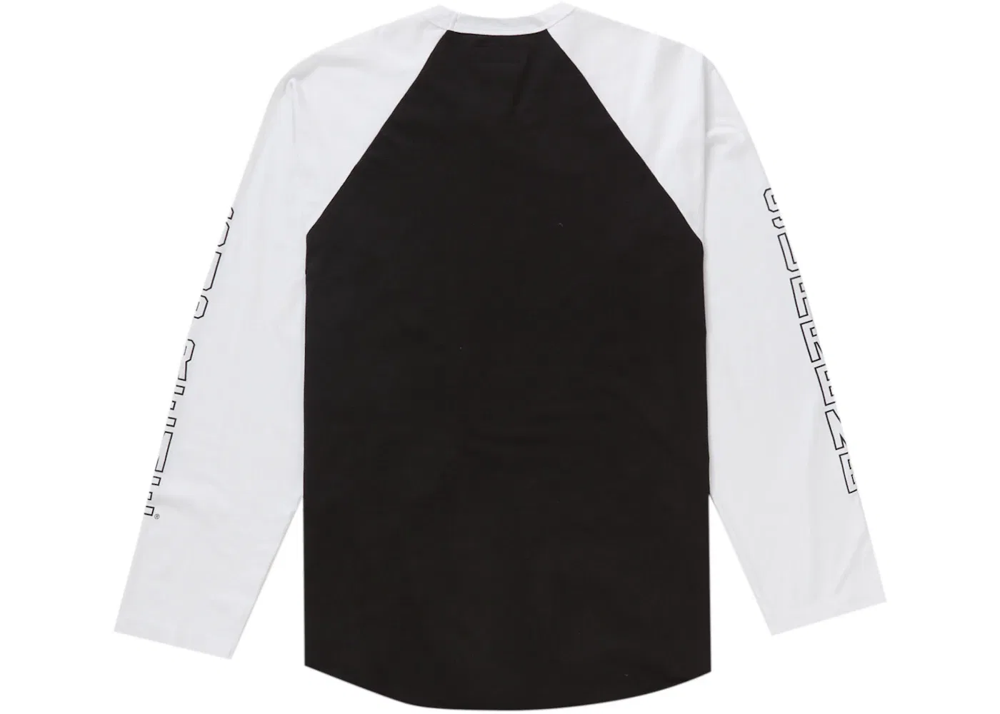 Мужская футболка с длинным рукавом Supreme H.R. Giger Raglan L/S Top, White — фото 2