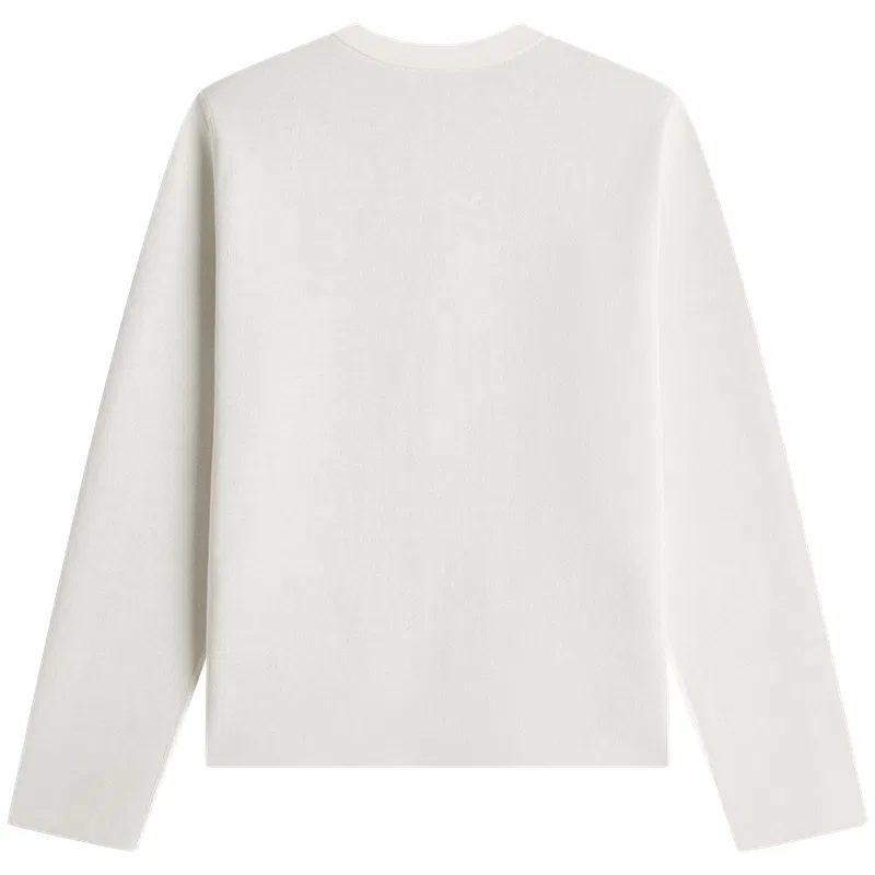 Женский свитер с круглым вырезом Ecru/Gray Z00 Tommy Hilfiger — фото 4