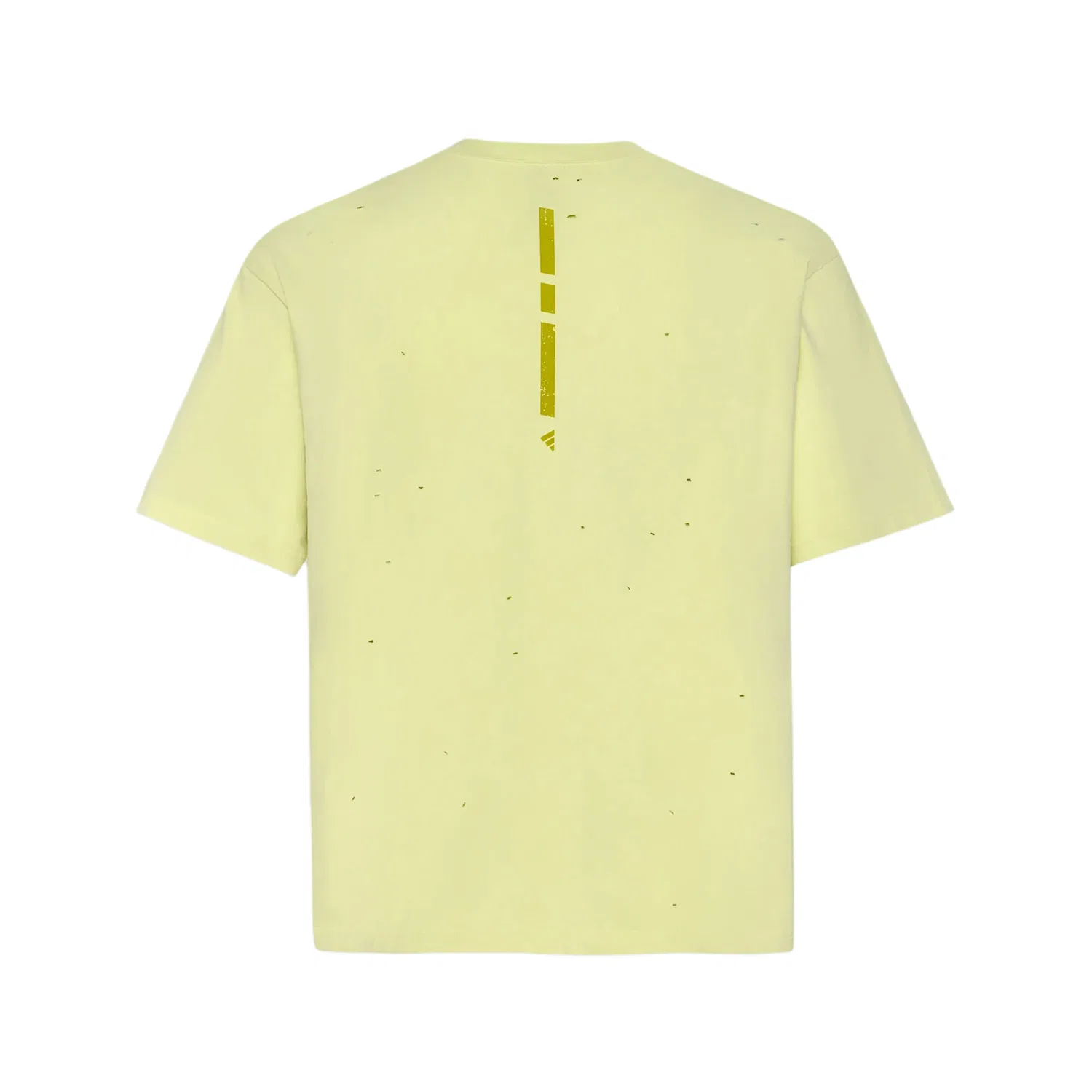 Мужская футболка с круглым вырезом Adidas, Light Yellow — фото 3