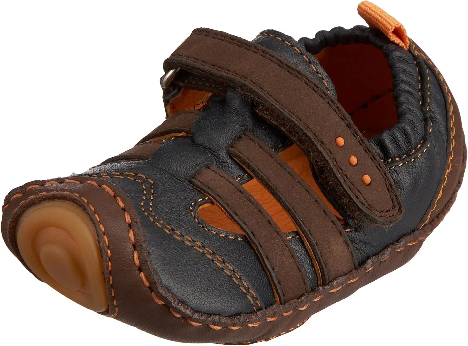 Детские кроссовки для мальчиков Sail Crib Shoe umi, Chocolate/Navy