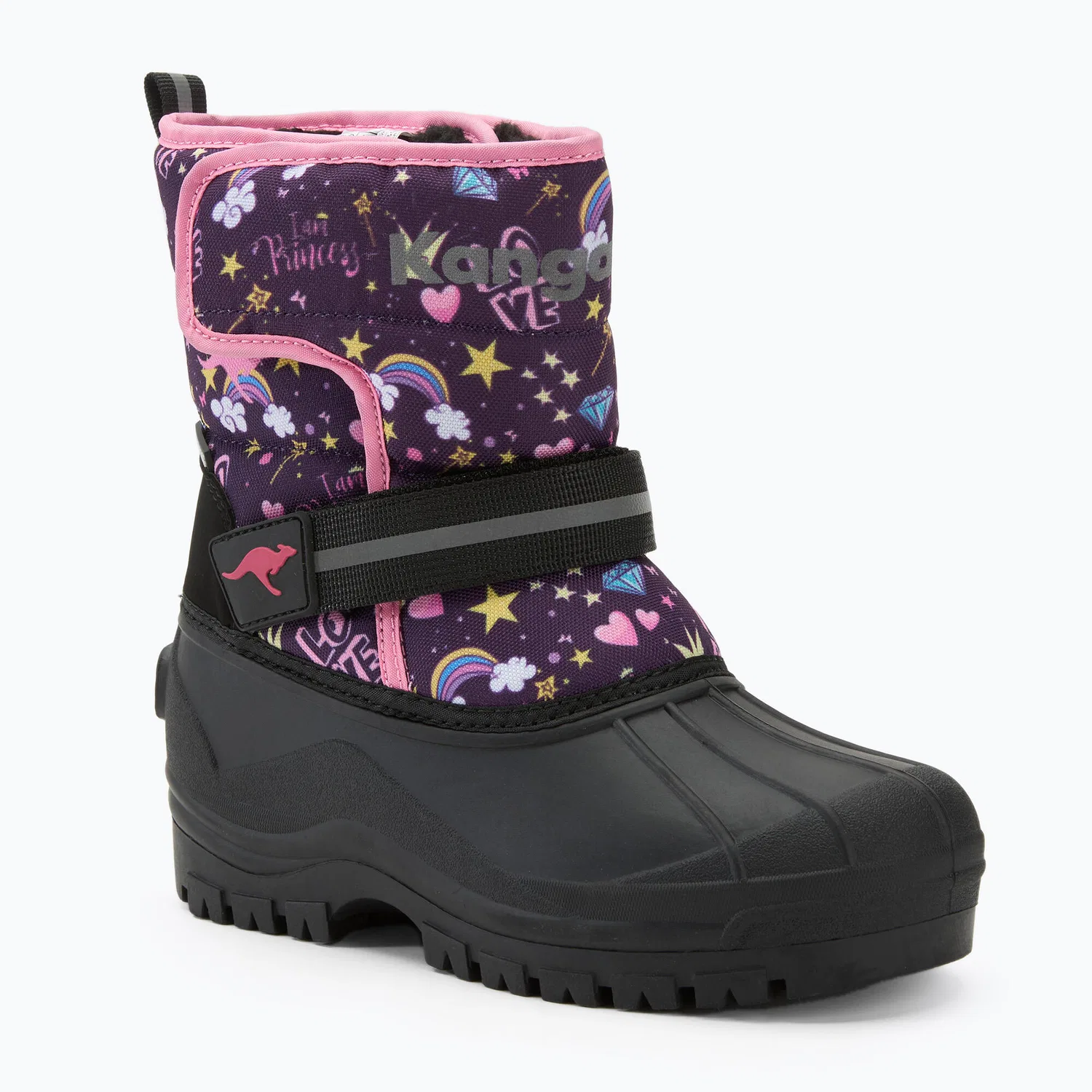Детские зимние сапоги Kangaroos K-Shell IIprincess, Schwarz