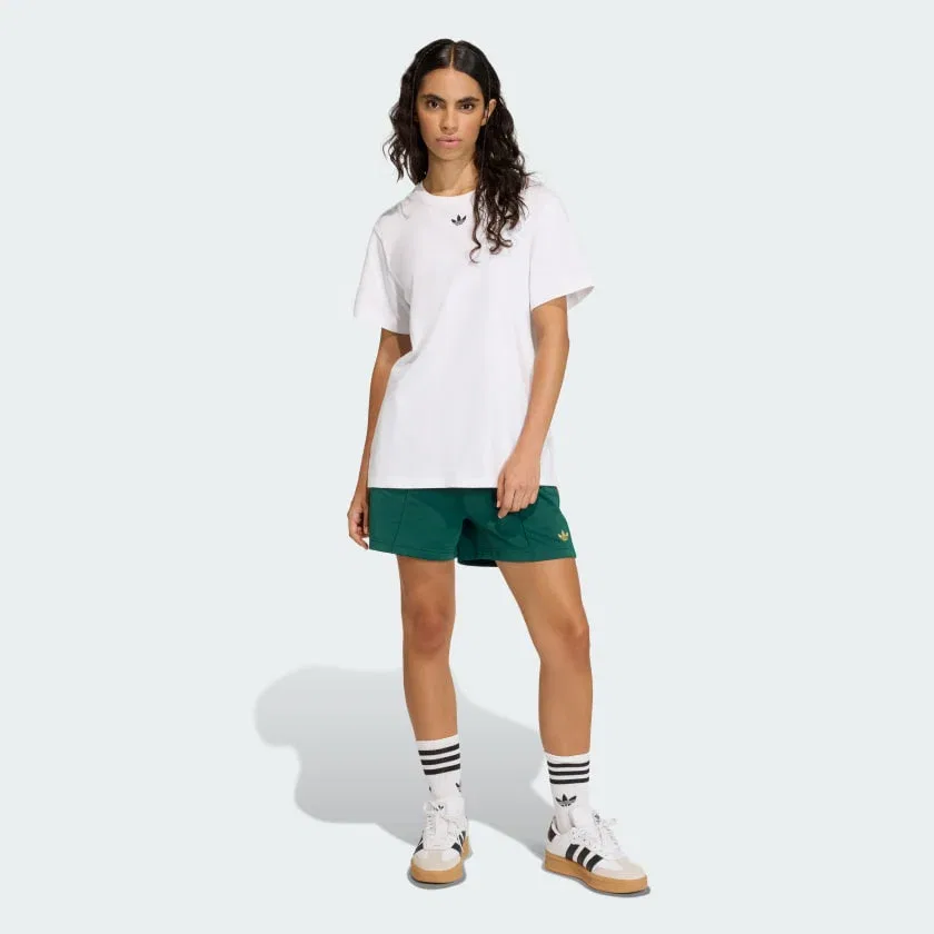 Женские шорты adidas Firebird Classic свободного кроя, Team Dark Green — фото 3