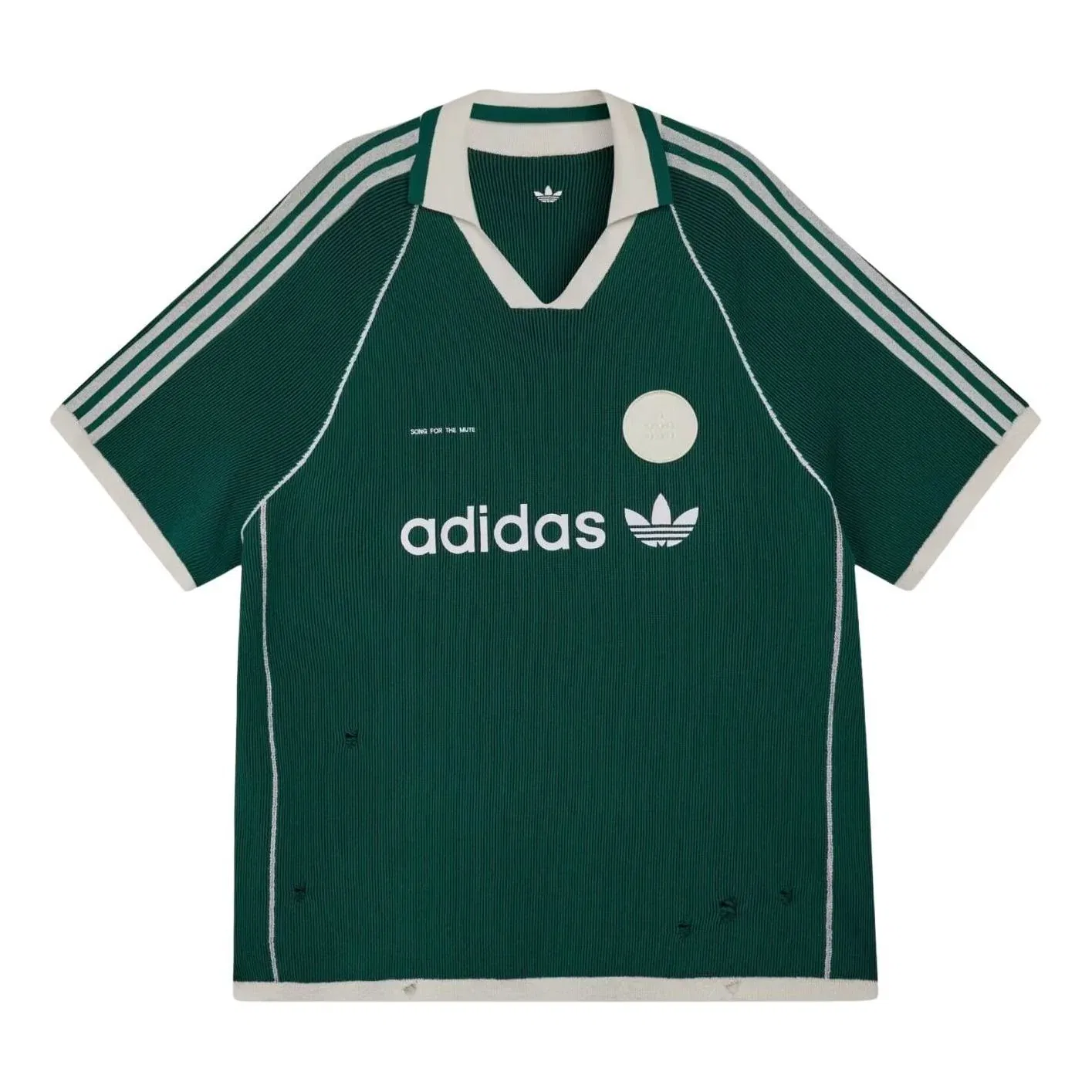 Мужской свитер Song for the Mute Adi008 Sweater Polo Asia Sizing 'Collegiate Green' adidas, Collegiate Green