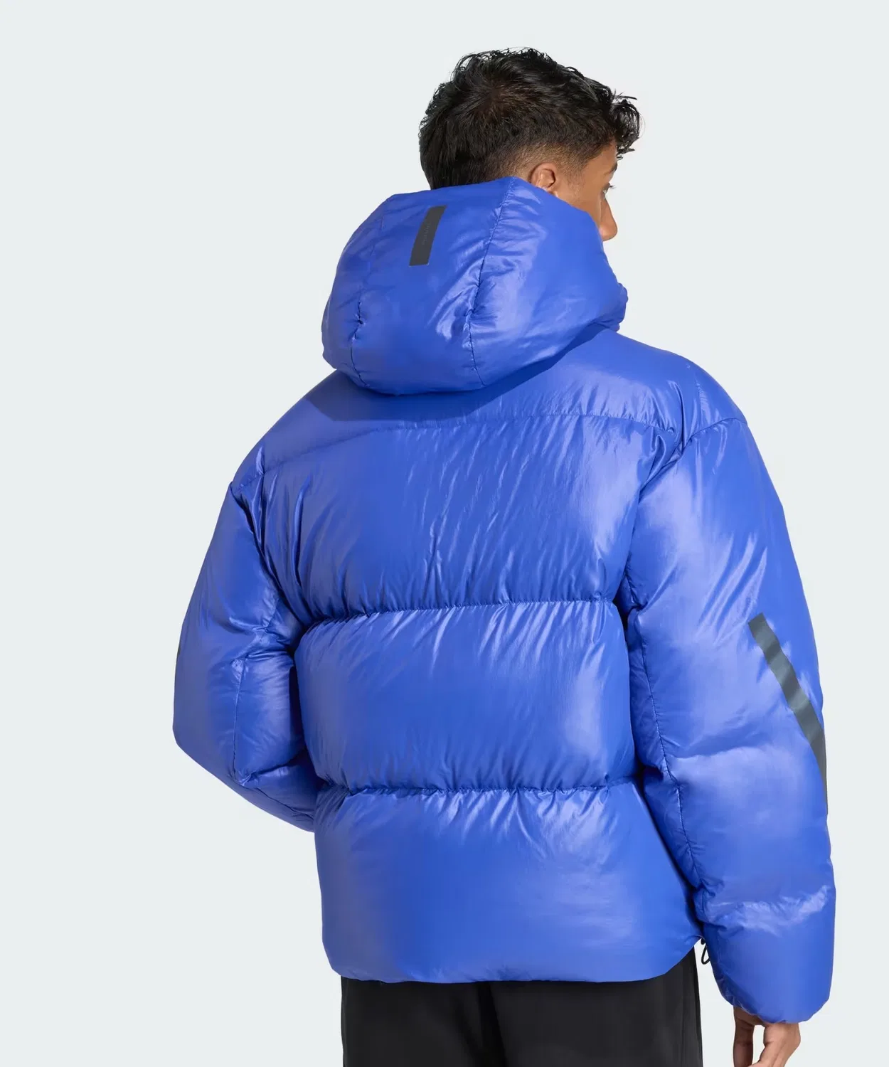 Мужская куртка-пуховик с капюшоном Climawarm Z.N.E. Adidas, Blue — фото 3
