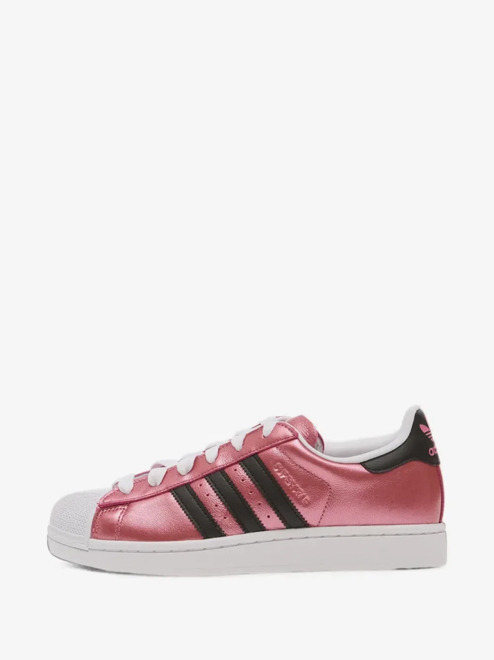 Кеды Superstar II на шнуровке adidas Originals Kids, розовый — фото 2