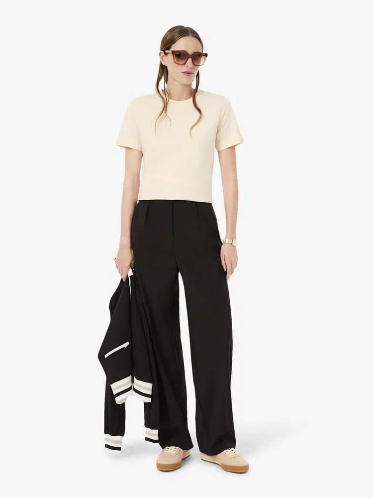 Футболка LACOSTE Core, Ivory — фото 4