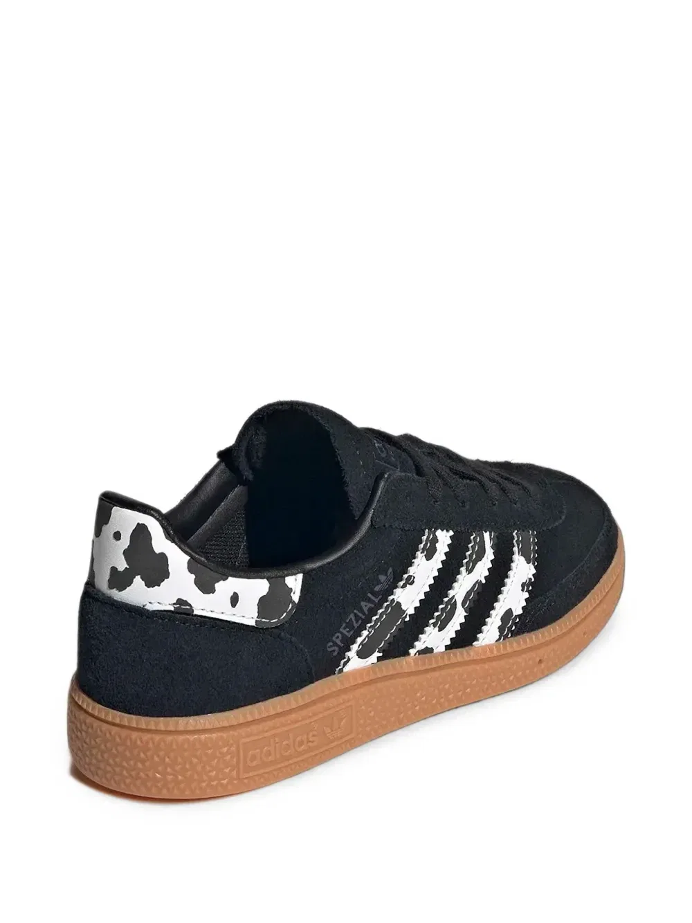 Кроссовки Handball Spezial с коровьим принтом Adidas Kids, черный — фото 3