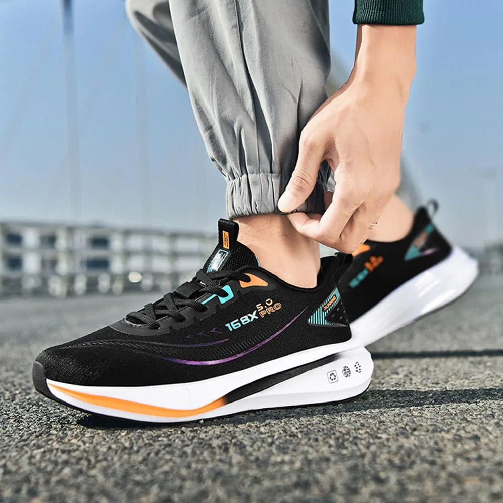 Детские легкие кроссовки с амортизирующей подошвой Sneaker, Nero — фото 2