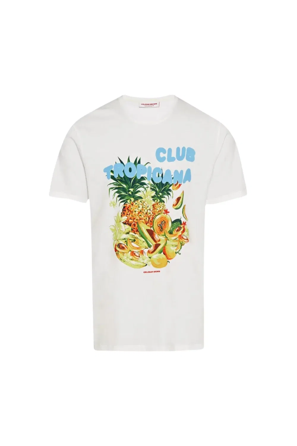 Детская футболка с принтом Jimmy Club Tropicana Orlebar Brown, Cloud
