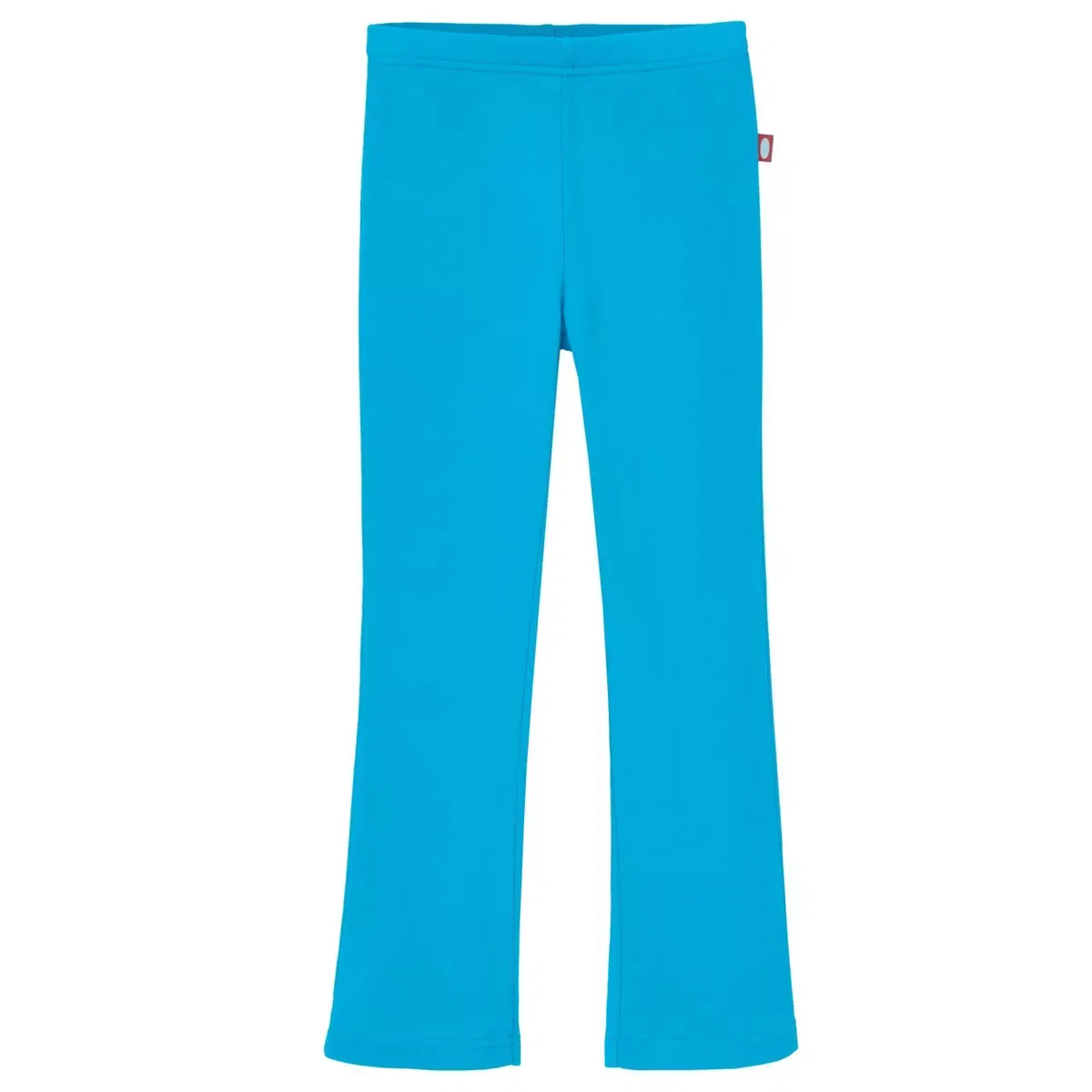 Детские лосины для девочек хлопковые с расклешенными штанинами City Threads, Turquoise