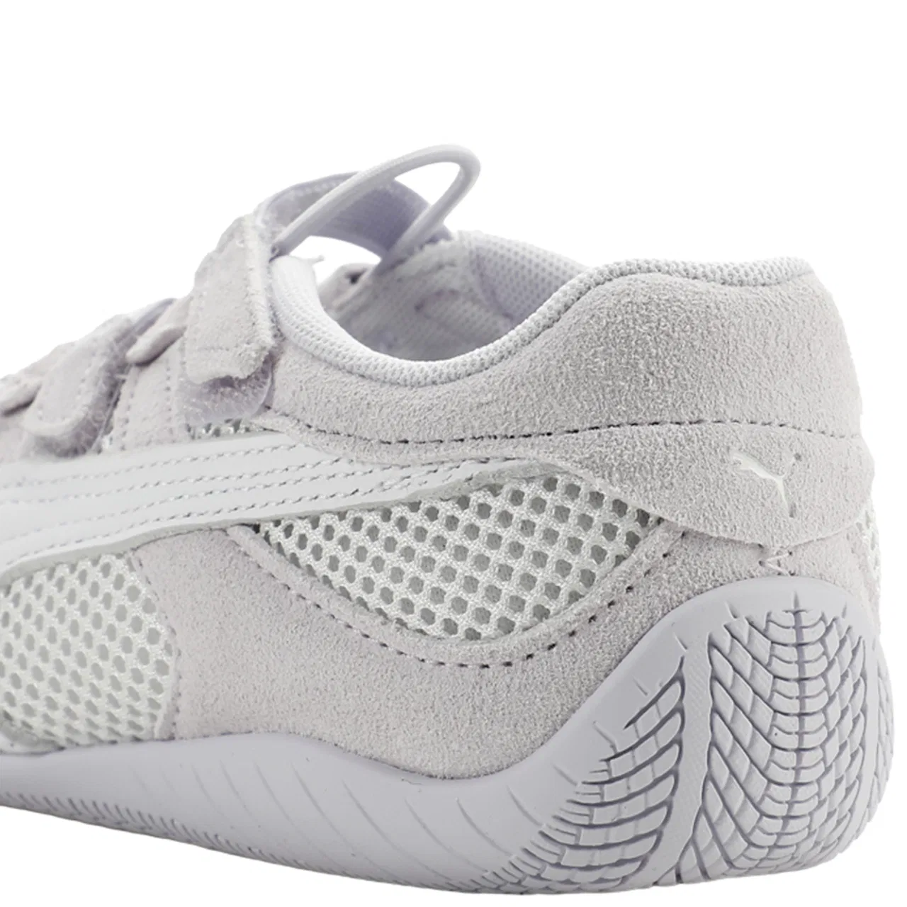 Кроссовки для девочек Speedcat Go PUMA, цвет White/Spring Lavender — фото 3