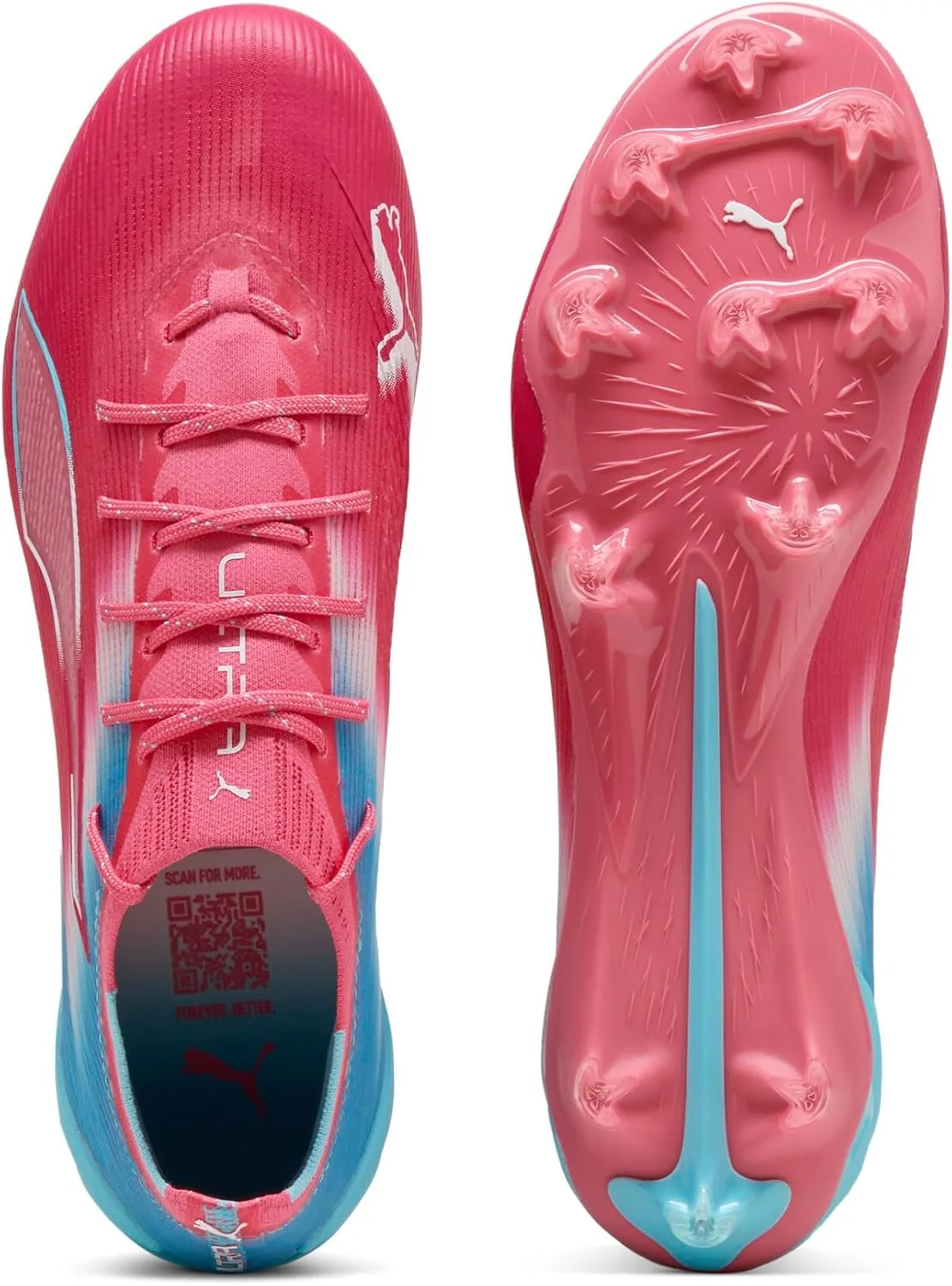 Кроссовки PUMA Ultra 6 Ultimate FG Re-Charge унисекс, синий — фото 4