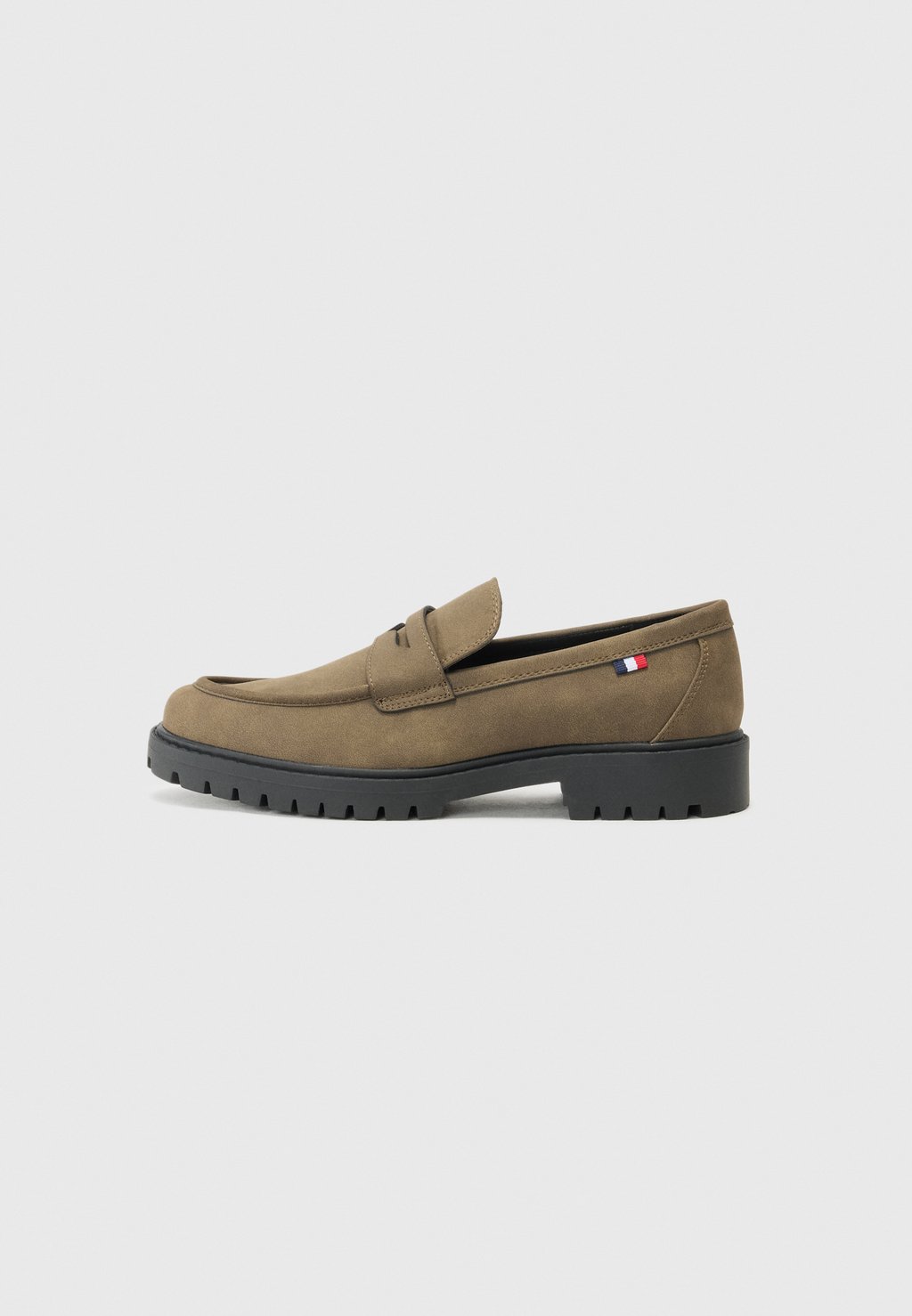 

Слипоны UNISEX - Moccasins Pier One, оливковый