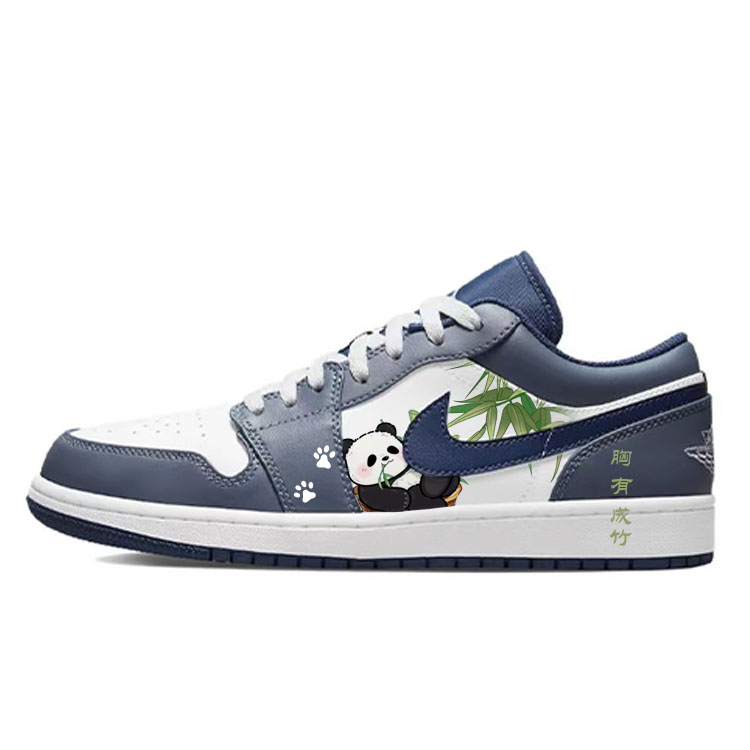 

Баскетбольные кроссовки Air 1 Durable Breathable Low Top Vintage, мужские, цвет морской волны Jordan, Blue