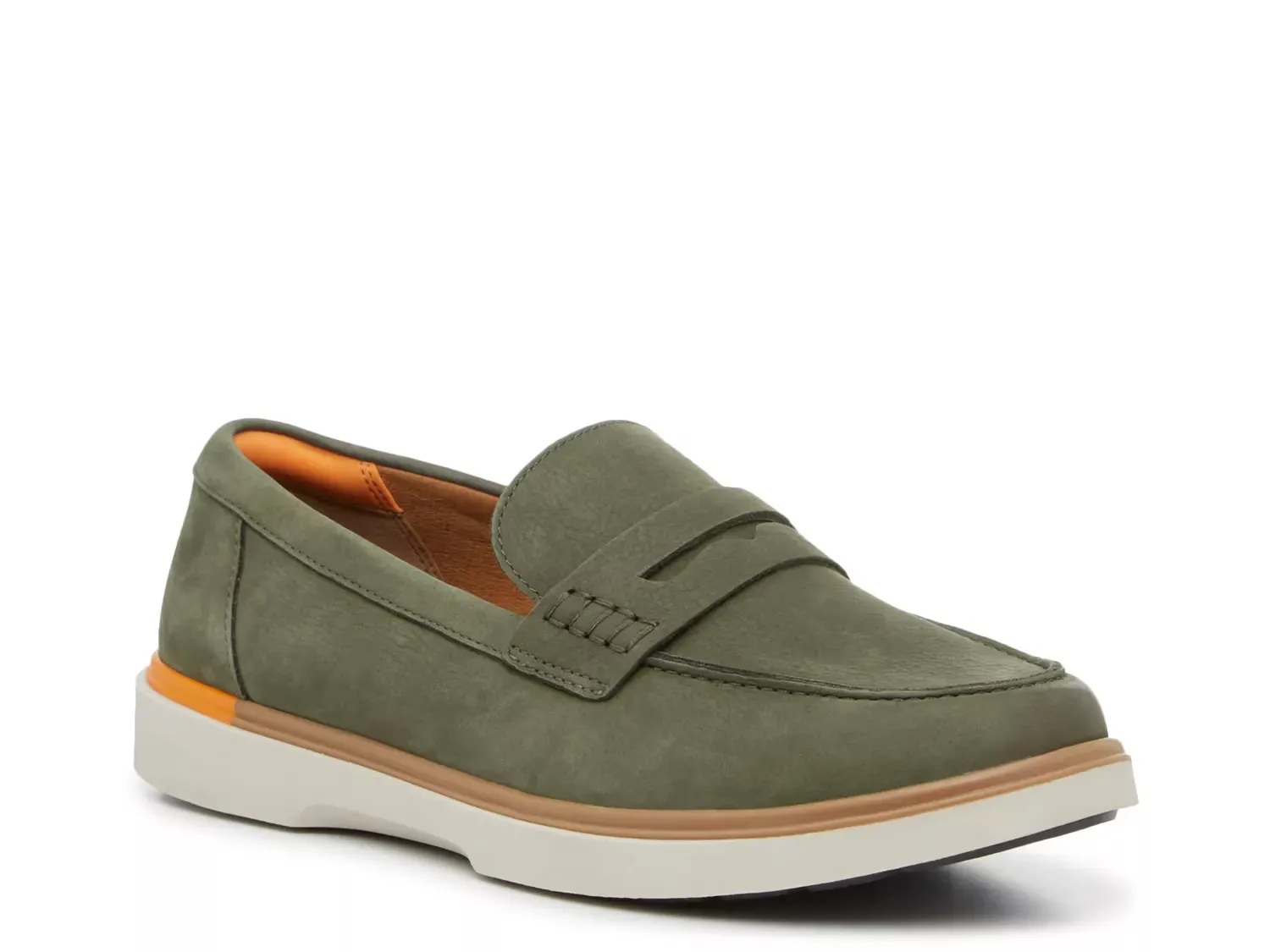 

Leo Penny Лоферы Hush Puppies, Olive Green