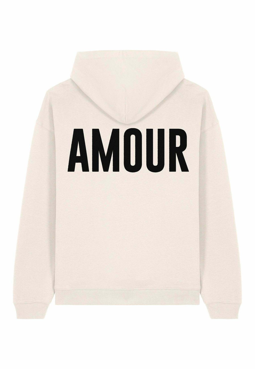 

Толстовка AMOUR TEXT BACK EMBROIDERY UNISEX - Hoodie Mira Paris, кремовый