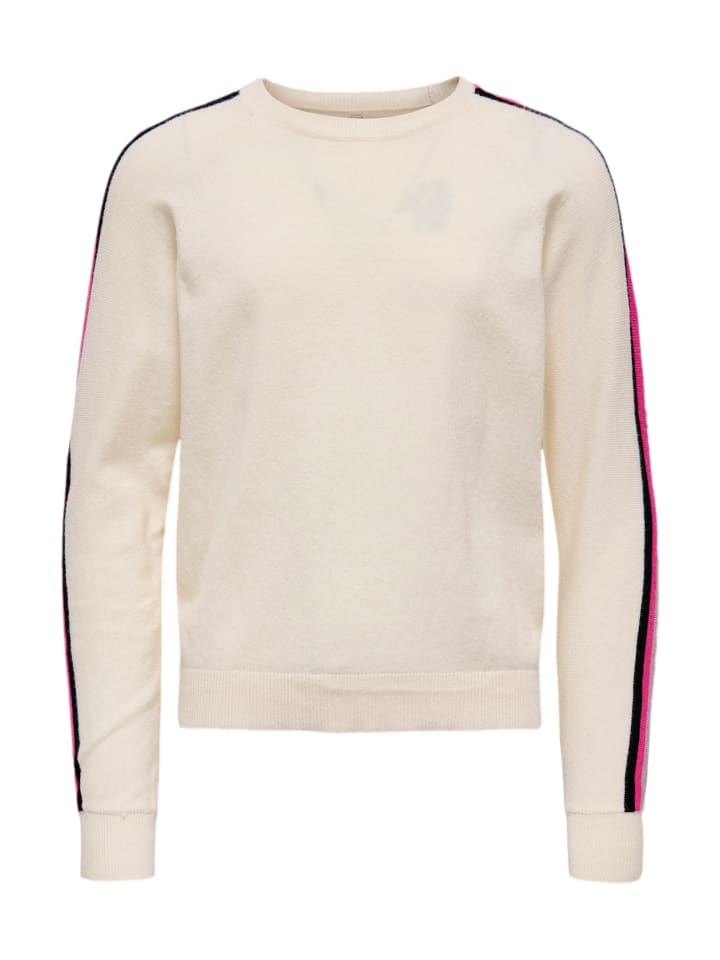 

KIDS ONLY Вязаный свитер «Тиба-Ле» белого цвета