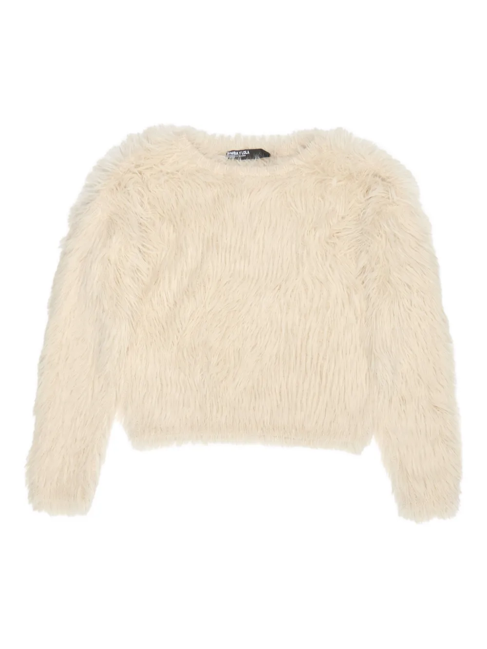 

Свитер с круглым вырезом Bimba Y Lola, белый