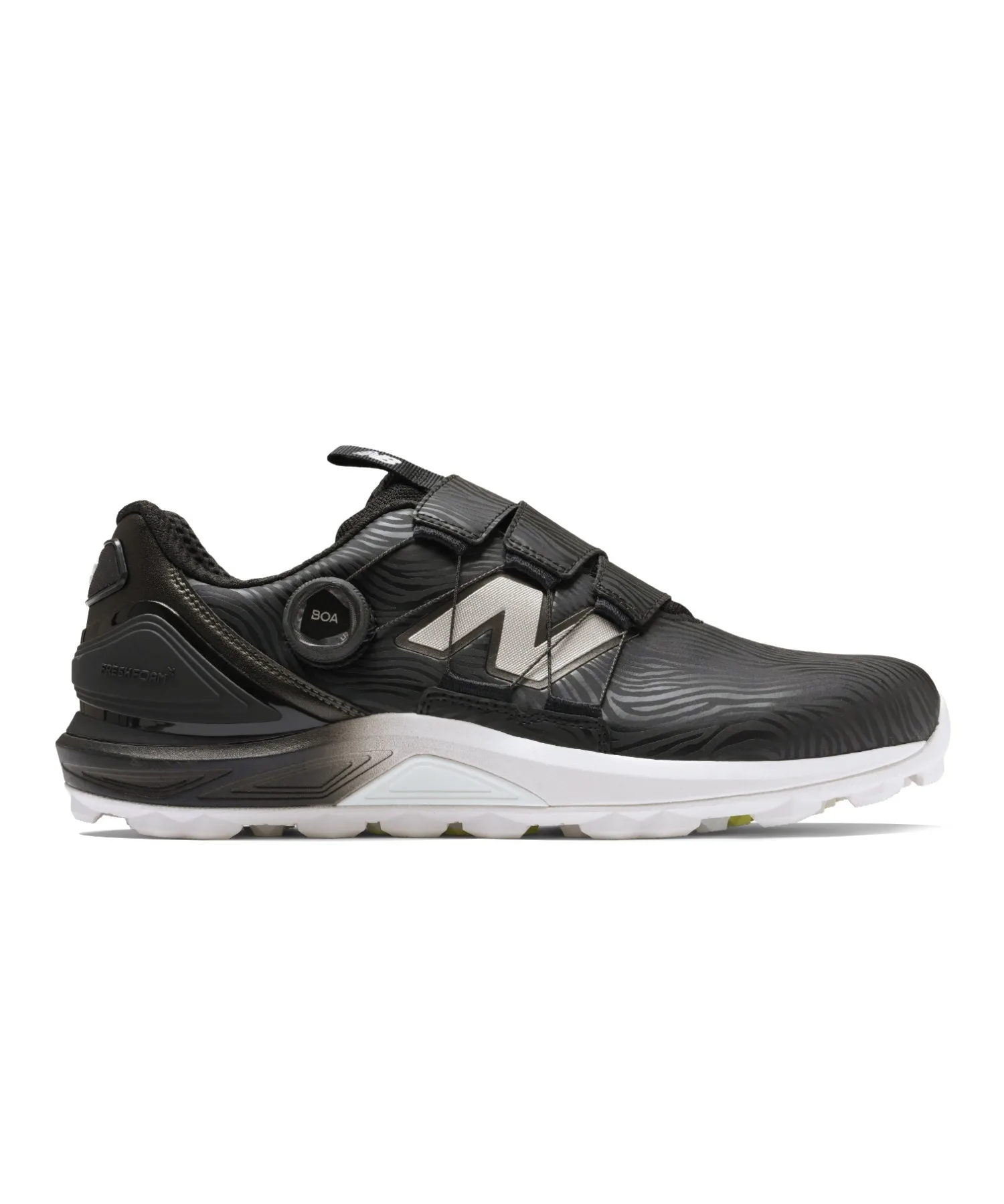 Унисекс кроссовки для гольфа New Balance Fresh Foam X 2500 v5 SL Boa чёрные