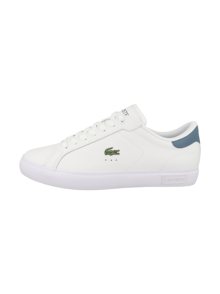 

Кроссовки на шнуровке Lacoste, белый