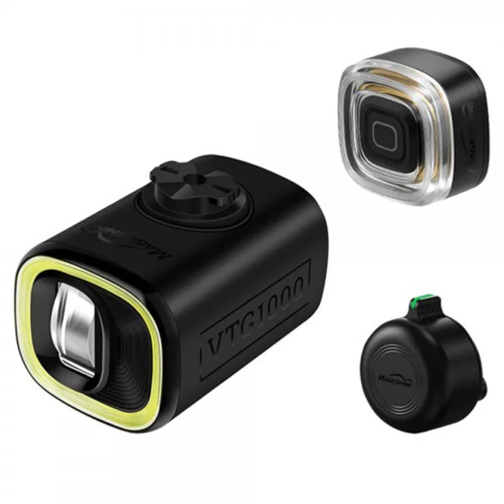 

Комплект велосипедных фонарей Magic Shine VTG Combo, серебряный