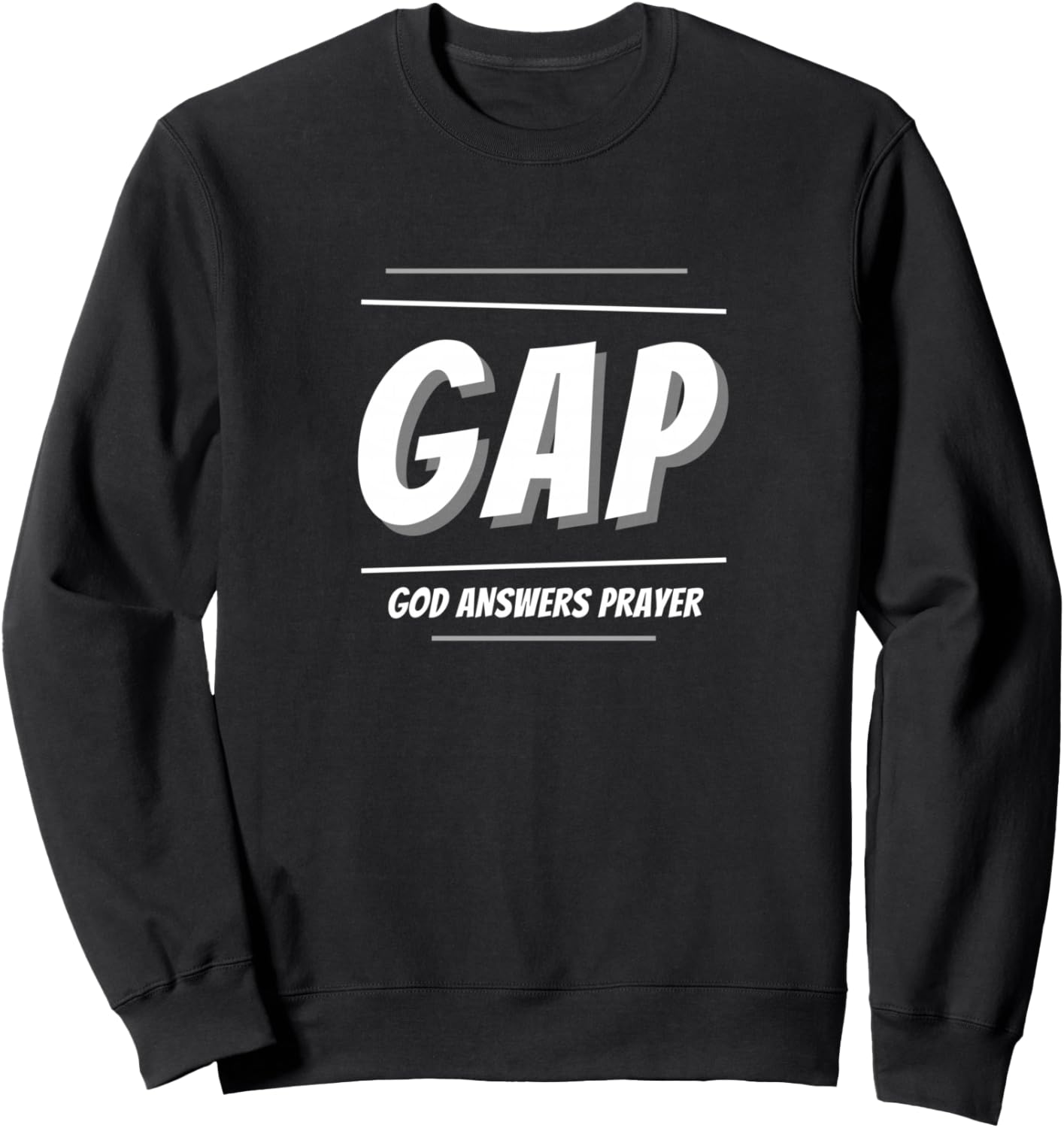 

Потрясающая толстовка GAP Бог отвечает на молитвы с вдохновляющей цитатой, черная Iphrase