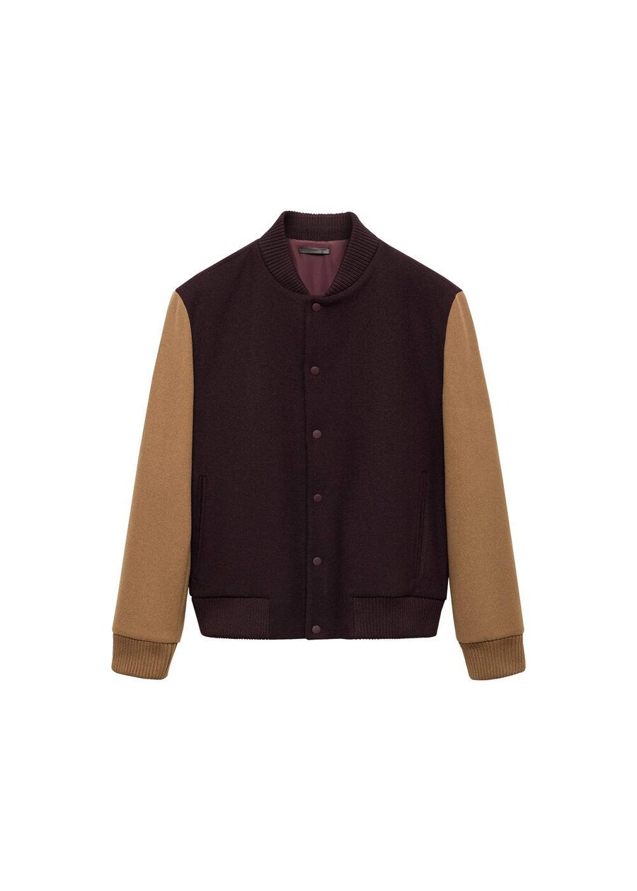 

Куртка межсезонная MANGO MAN Ember, цвет Ruby red
