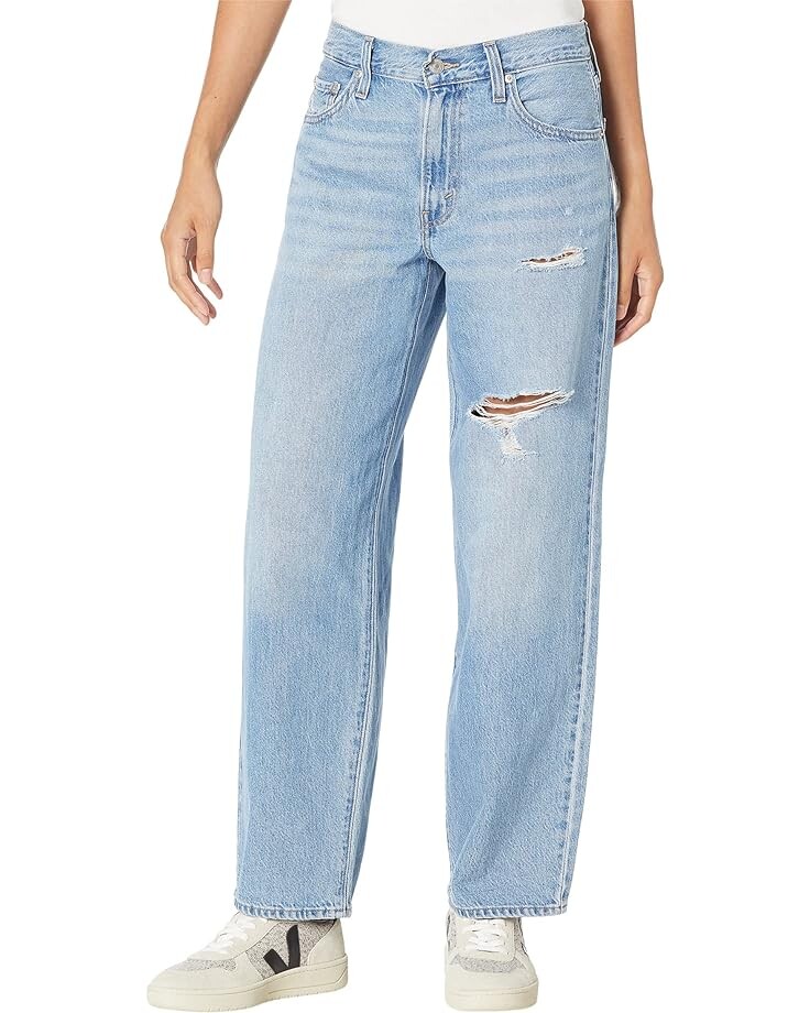 

Джинсы Levi's Premium Baggy Dad Jeans, цвет In The Middle with Damage