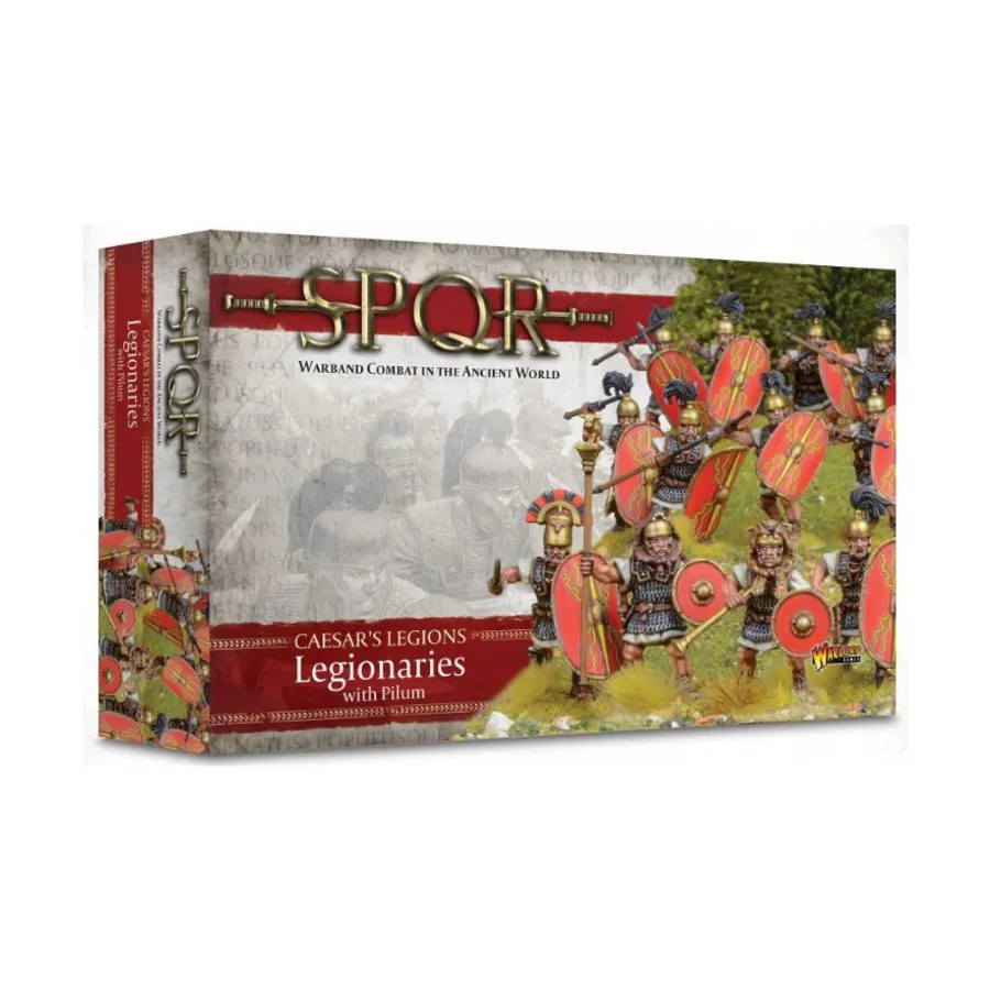 

Легионы Цезаря — Легионеры с Пилумом, SPQR - Caesar's Legions (28mm) (Warlord Games)