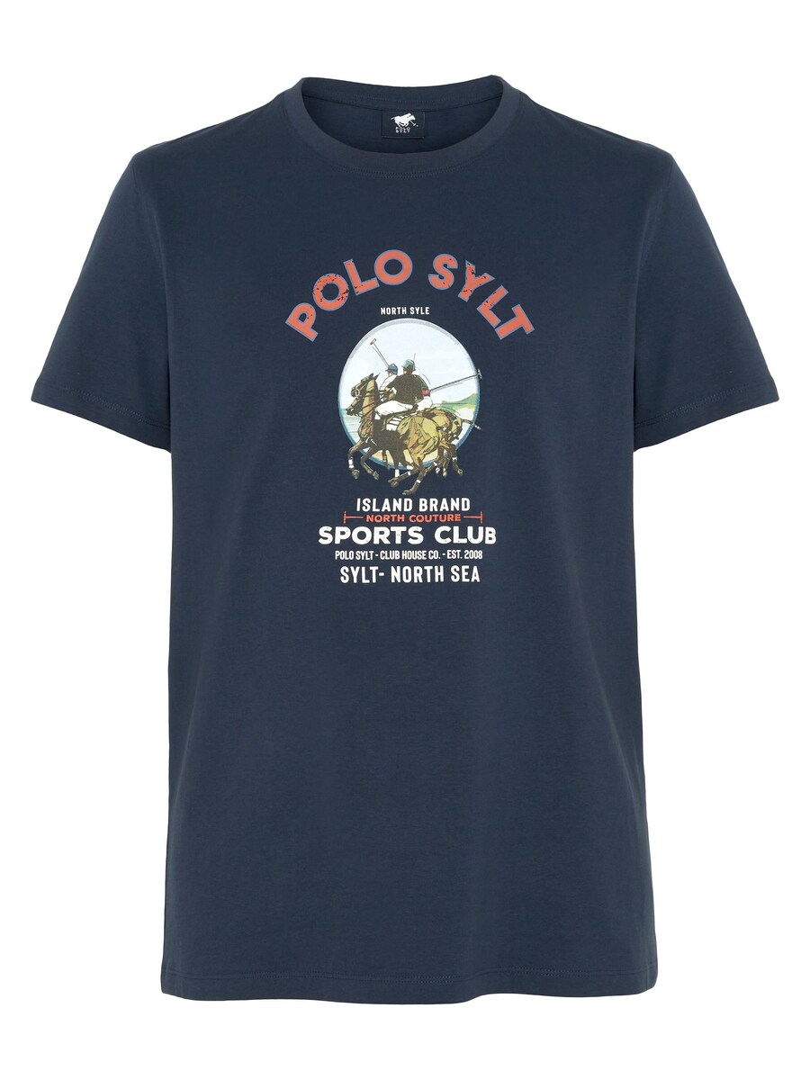 

Классическая футболка Polo Sylt Shirt, темно-синий