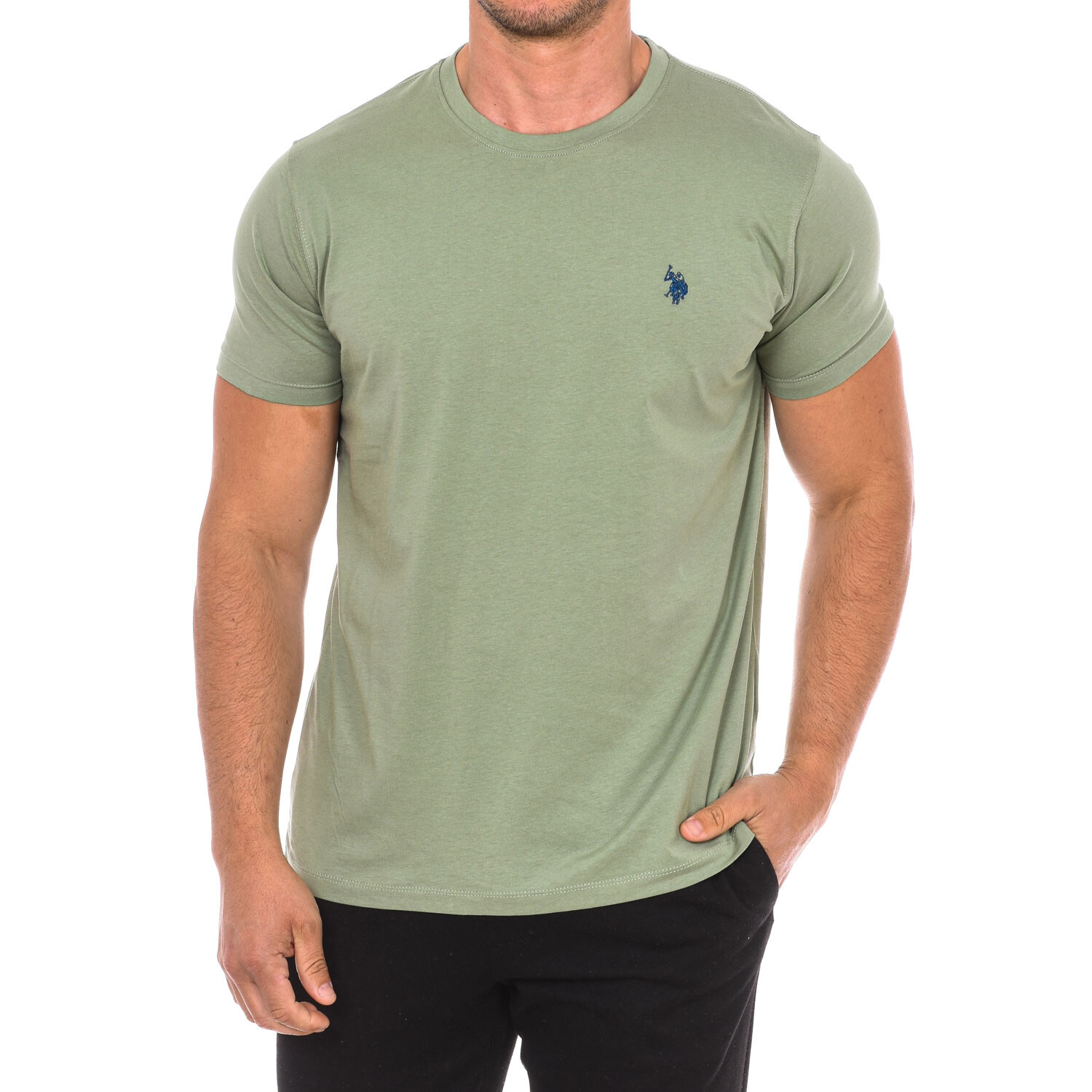 

Футболка с коротким рукавом 66894 U.S. Polo Assn, зеленый