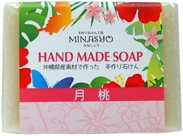 Мыло с экстрактом листьев гавайской розы Okinawa Soap Minasho 100 г × 10 шт
