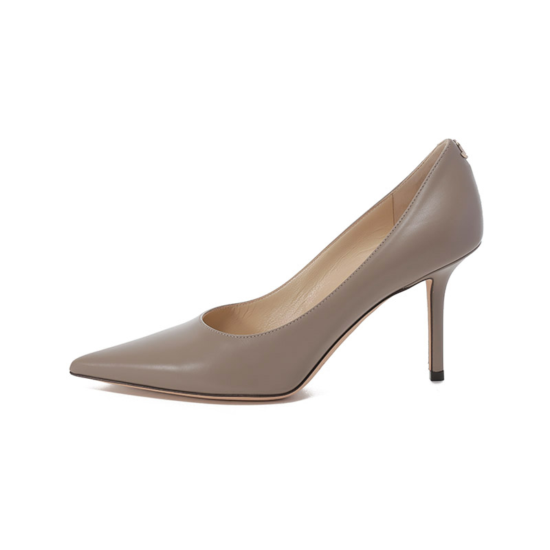 Jimmy Choo Туфли LOVE на тонком каблуке высотой 8,5 см, женские, серо-коричневые