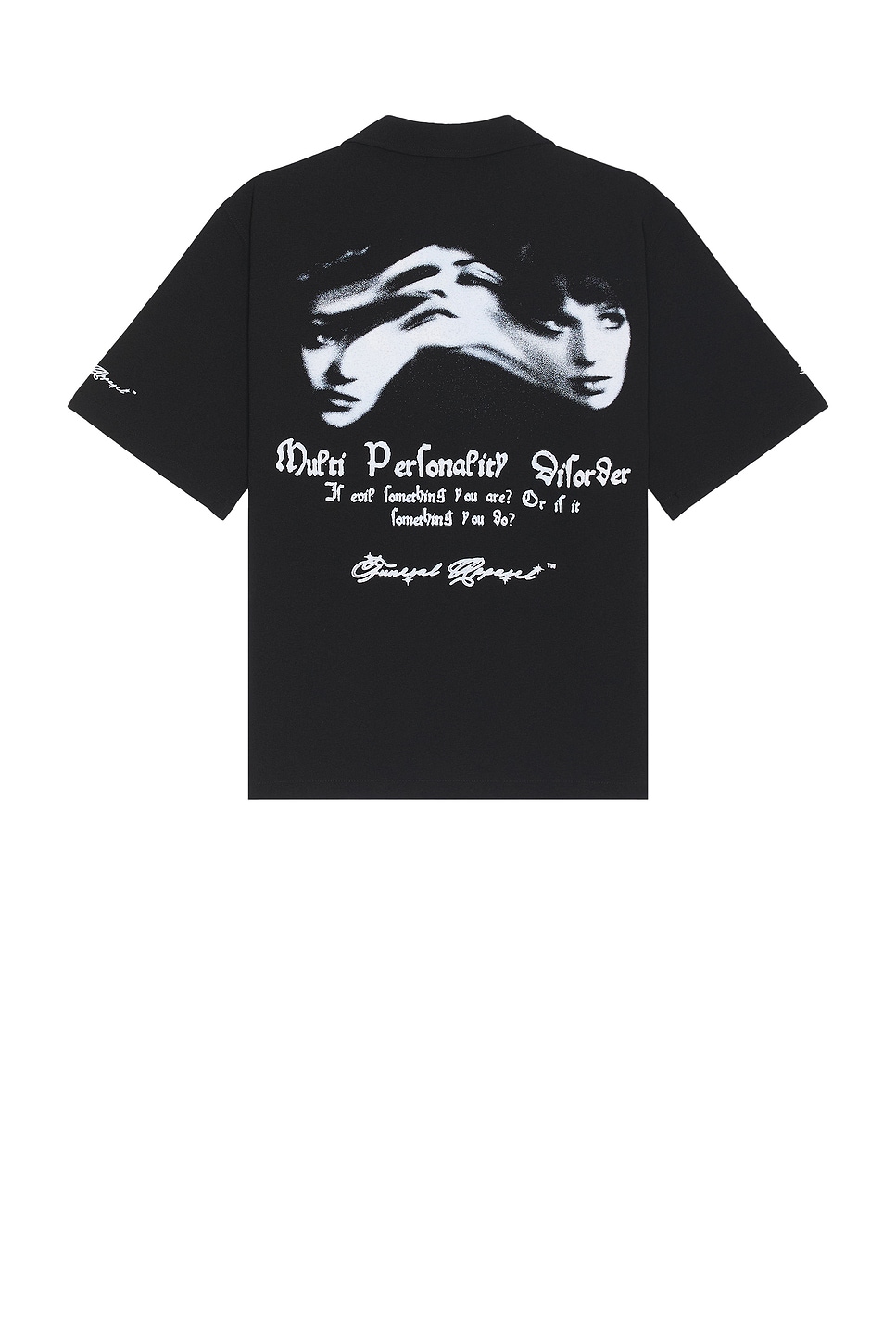 

Футболка с несколькими личностями Funeral Apparel, черный