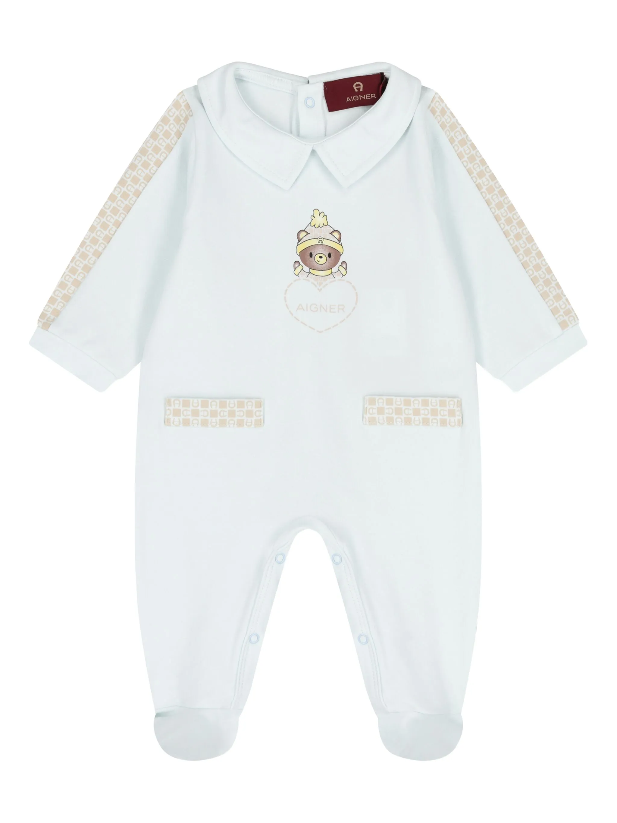 

Комбинезон с логотипом Aigner Kids, синий