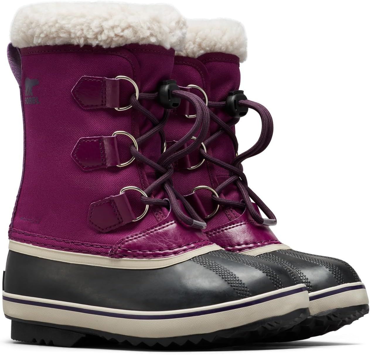 

Детские зимние непромокаемые сапоги Sorel Yoot Pac из нейлона