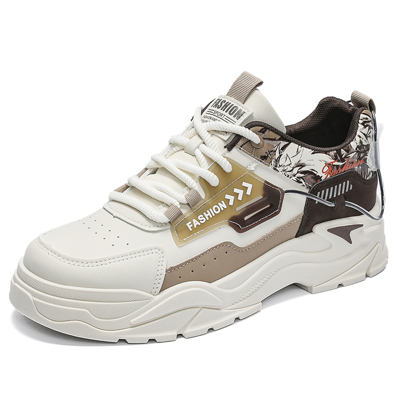 

Износостойкие низкие повседневные туфли для мужчин FAPAI, Beige Khaki