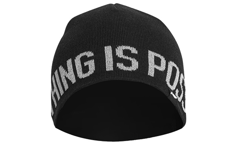 

LINING Черная унисекс-шапка бини, Black