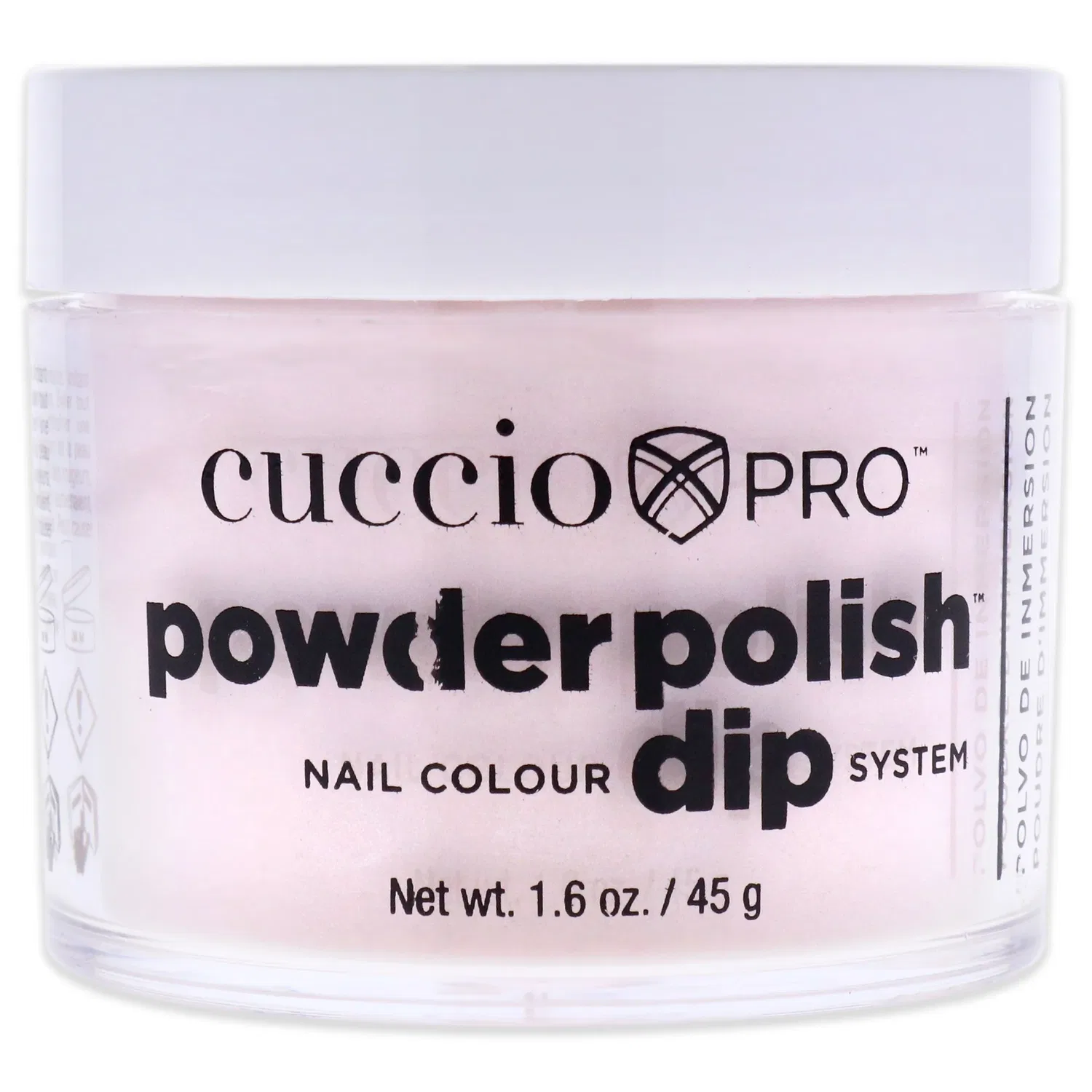 Система для окрашивания ногтей Pro Powder Polish Nail Colour Dip System - Pier Pressure от Cuccio Colour для женщин - 1,6 унции (47 г) пудры для ногтей, розовый