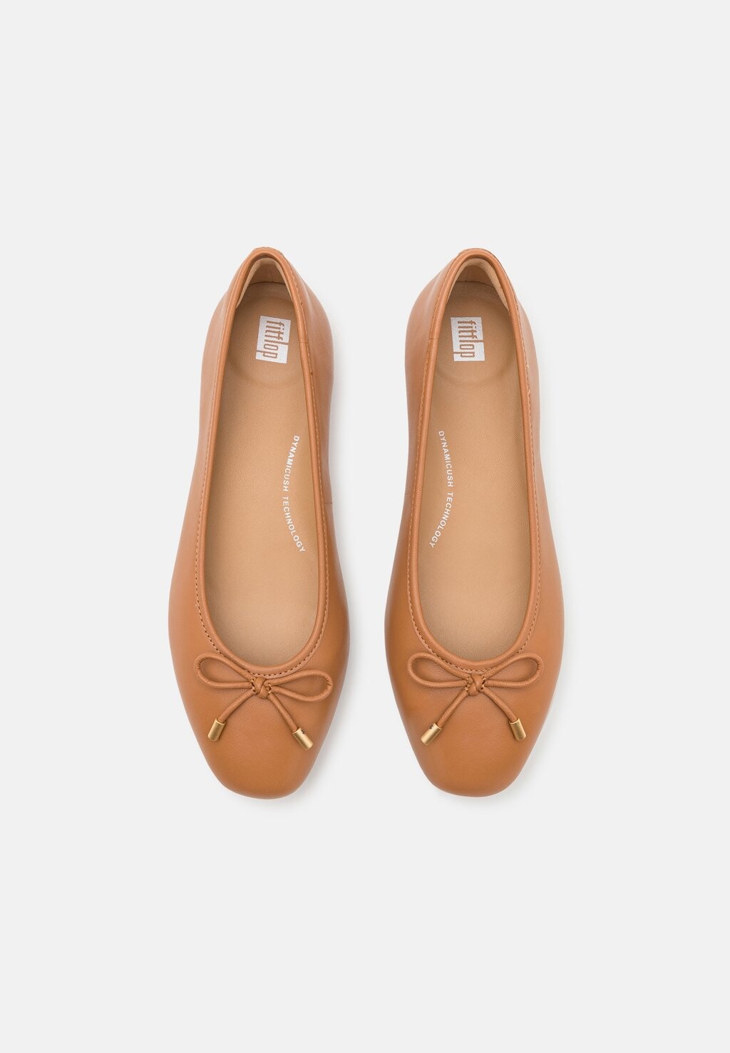 

Балетки DELICATO BOW FLATS FitFlop, бежевый