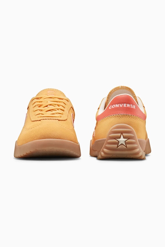 Замшевые кроссовки Run Star Trainer Converse, желтый — фото 3