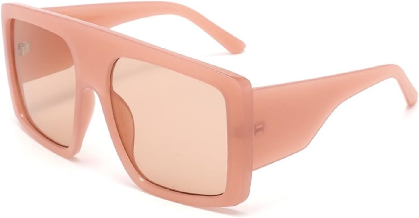 

Модные солнцезащитные очки в крупной квадратной оправе для мужчин и женщин, идеально подходящие для отдыха на природе, пляже и других мероприятиях (Цвет: B, Размер: 1) MTZJH, One Color