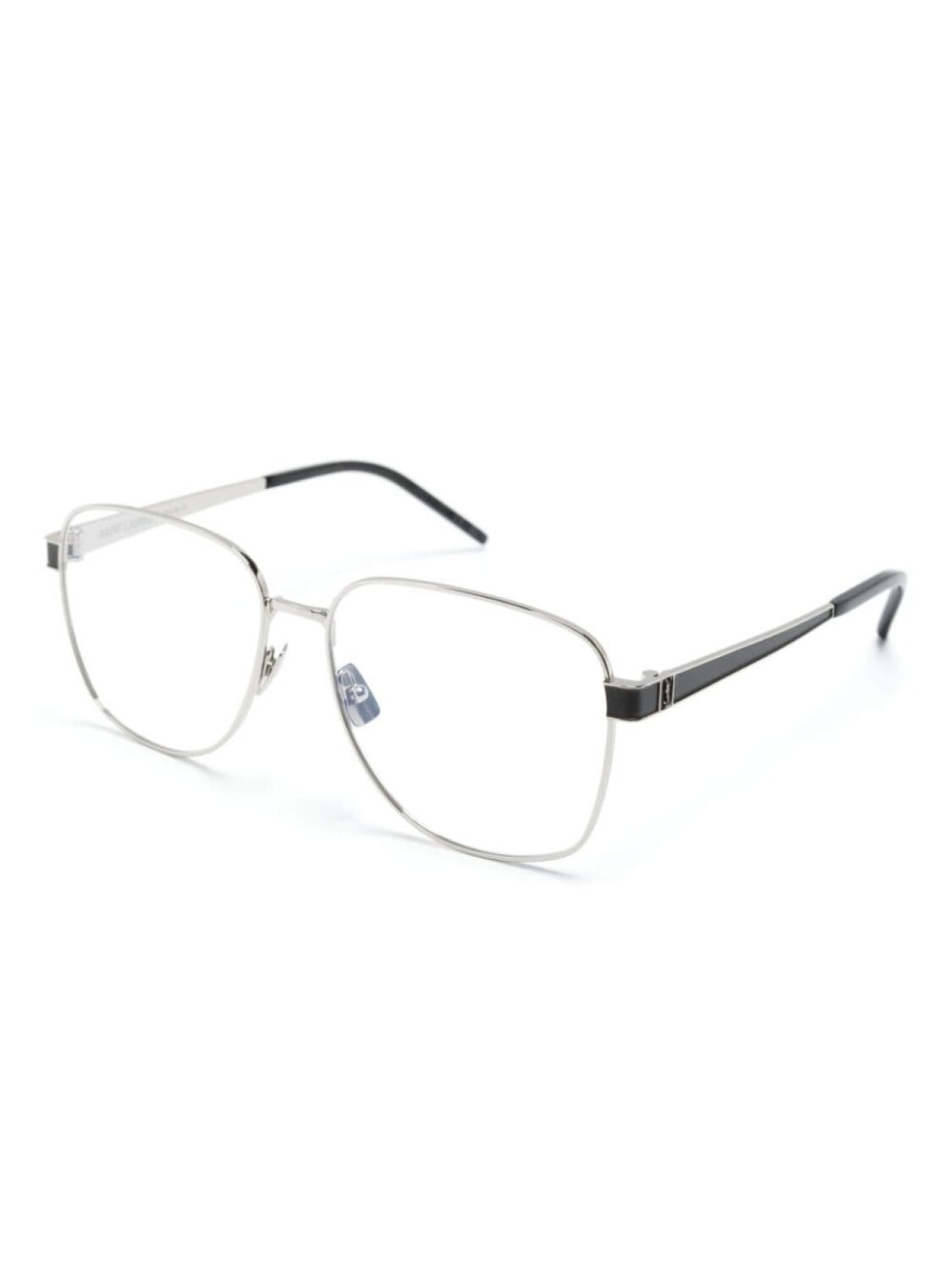 Saint Laurent Eyewear очки SL M134 в квадратной оправе, серебристый — фото 2