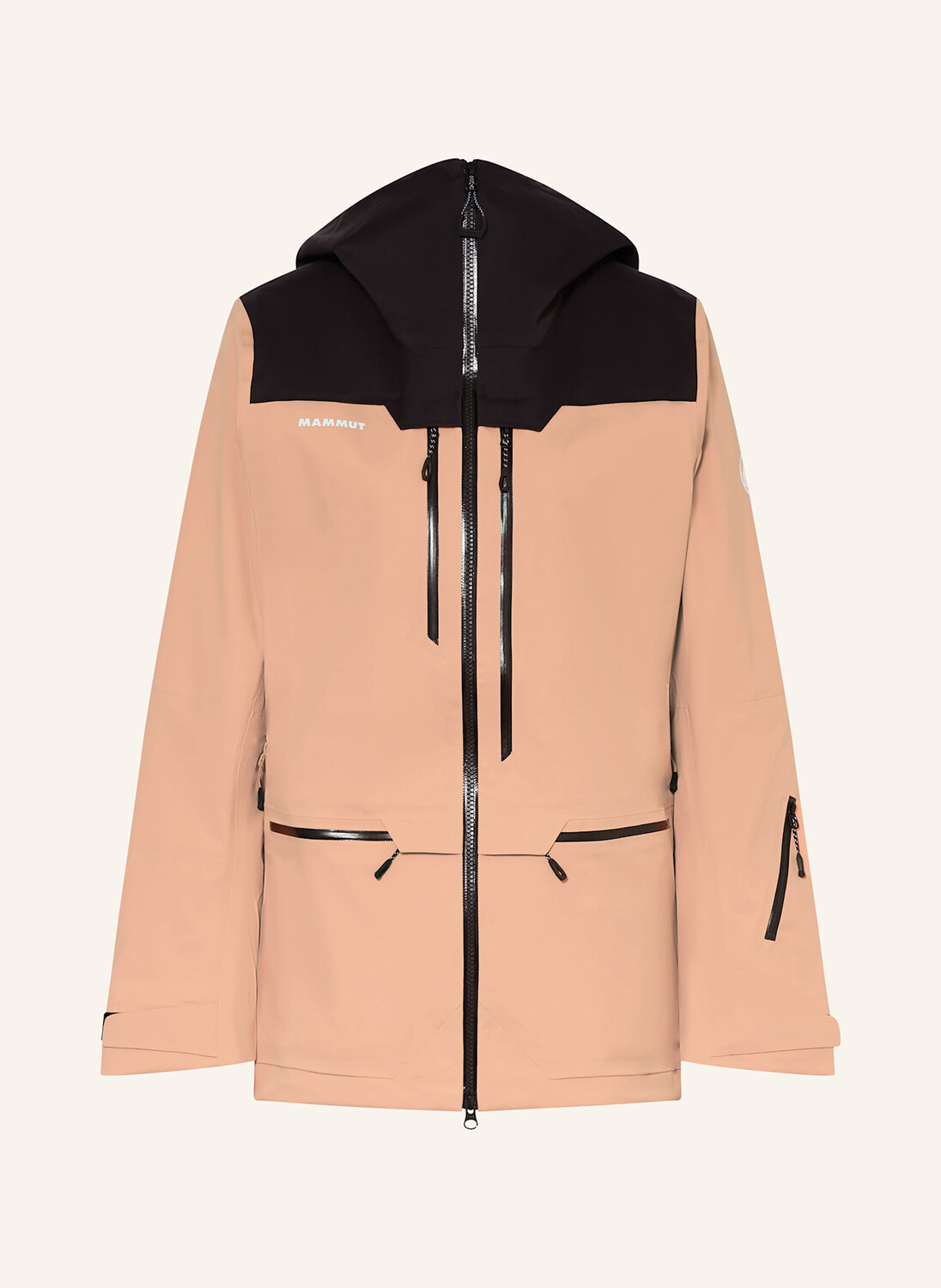 

Лыжная куртка hardshell haldigrat MAMMUT, цвет HELLORANGE/SCHWARZ