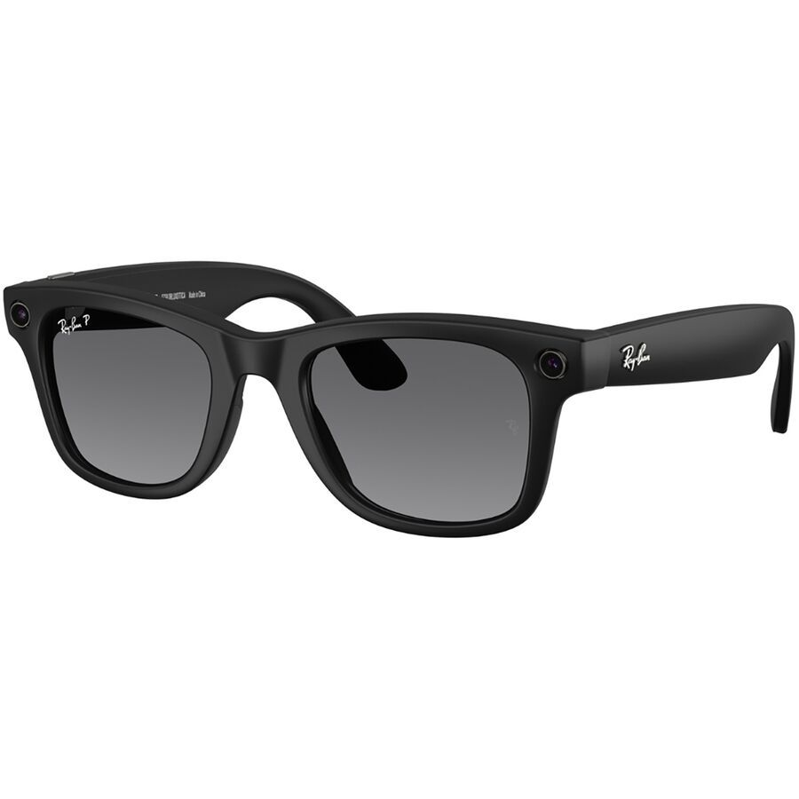 

Солнцезащитные очки Ray-Ban Meta AI Wayfarer Polarized Ray-Ban, Matte Black/Polar Gradient Graphite