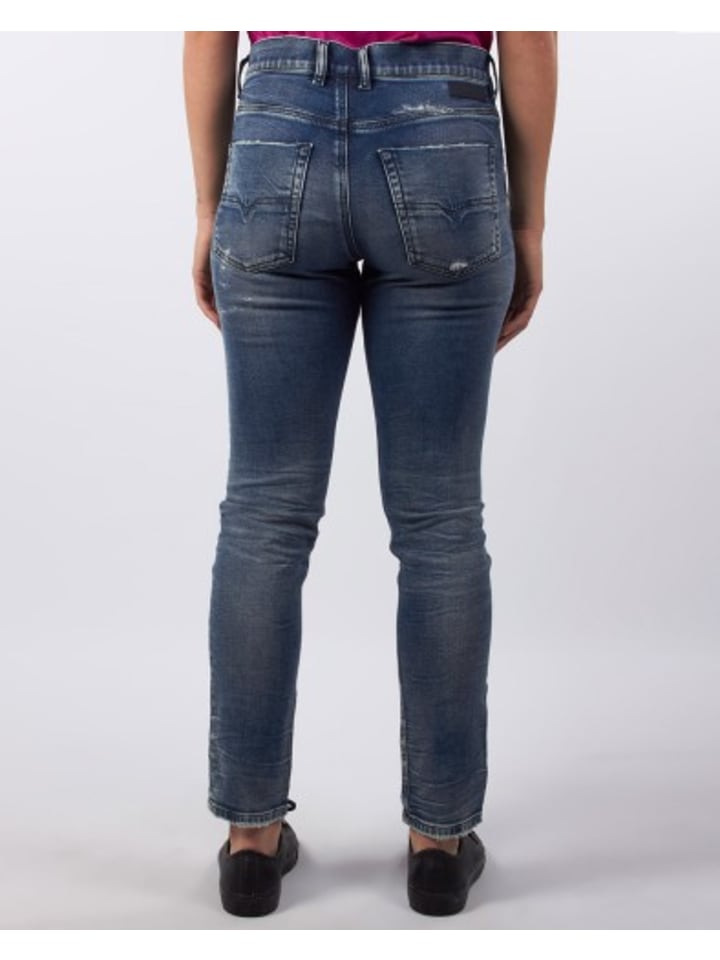 Тканевые брюки Diesel 00SJNL0096M Hose, цвет Denim — фото 2