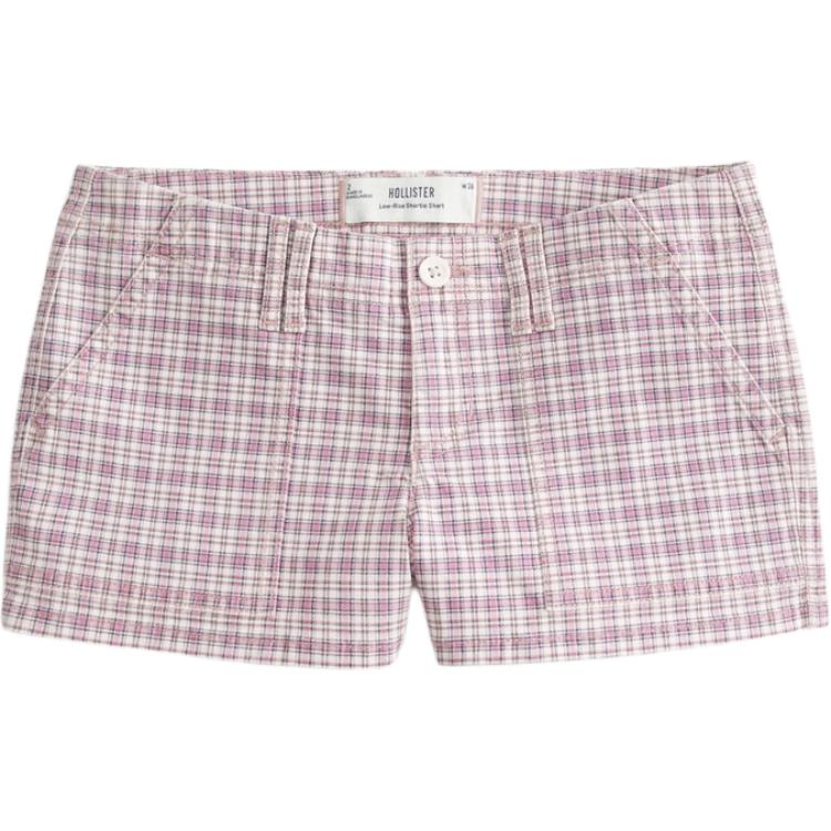 

Повседневные шорты женские Hollister, светло-розовый