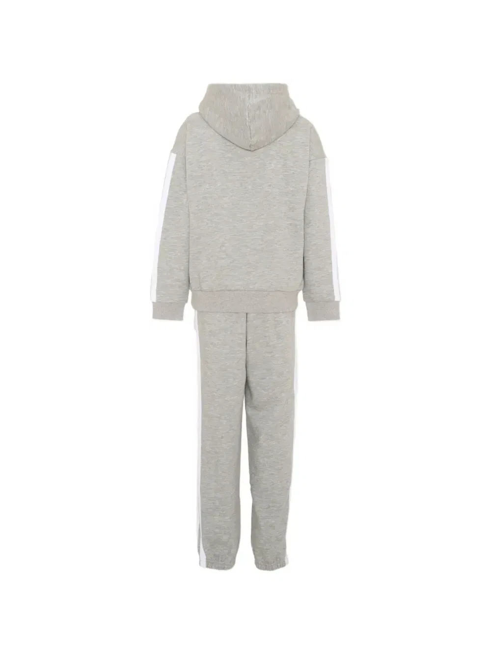 Спортивный костюм с полосками и логотипом Adidas Kids, серый — фото 2
