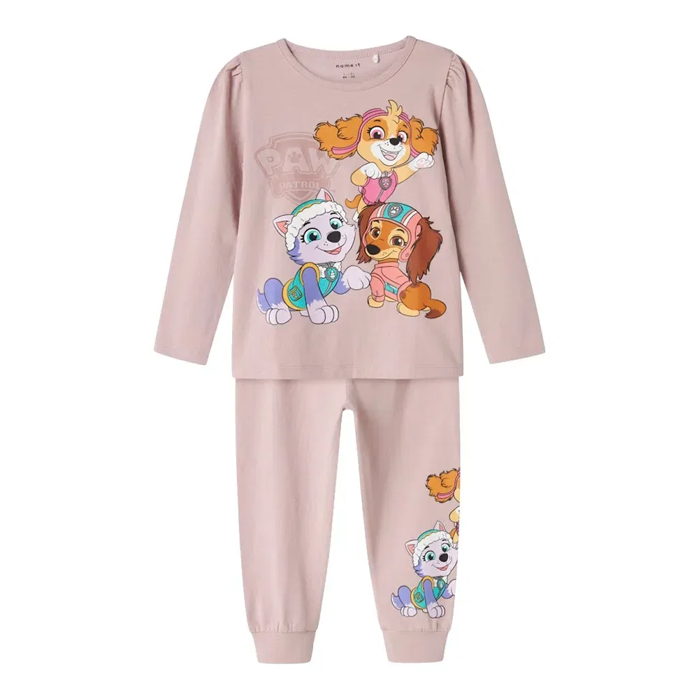 Пижама с длинным рукавом Adas Paw Patrol Name It, розовый