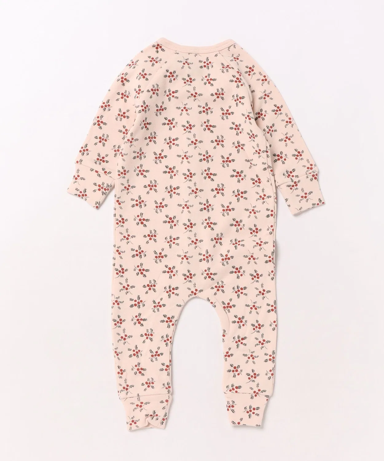 Детская пижама с длинным рукавомOrganic Long John Pajamas Rylee + Cru, Pink — фото 2